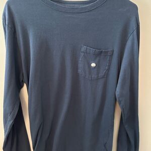 Cotton Brothers Brand Navy Blue Long Sleeve Shirt Medium ‎ super soft